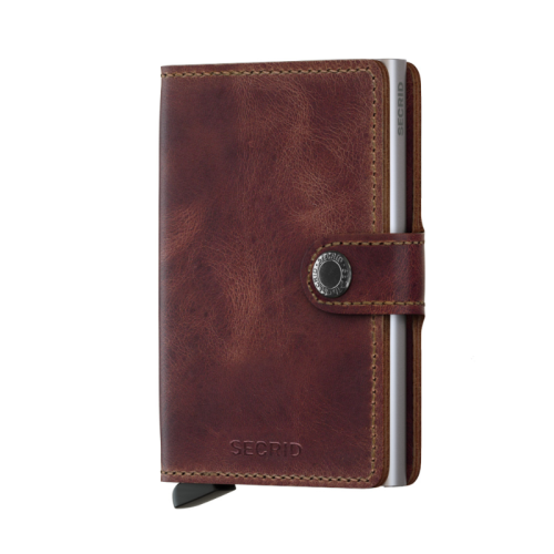 Portfel SECRID Miniwallet Vintage Brown