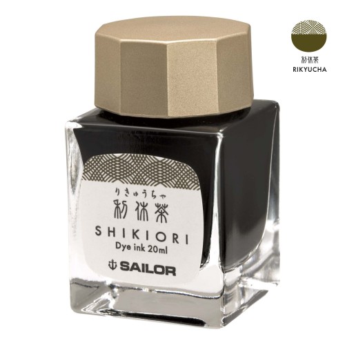 Atrament SAILOR RIKYU CHA oliwkowy 20ml