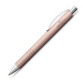Długopis Faber-Castell Essentio w kolorze różowego złota (Rose Gold) z aluminiowym korpusem i ergonomicznym uchwytem.